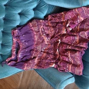 Vintage Kaktus maxi skirt